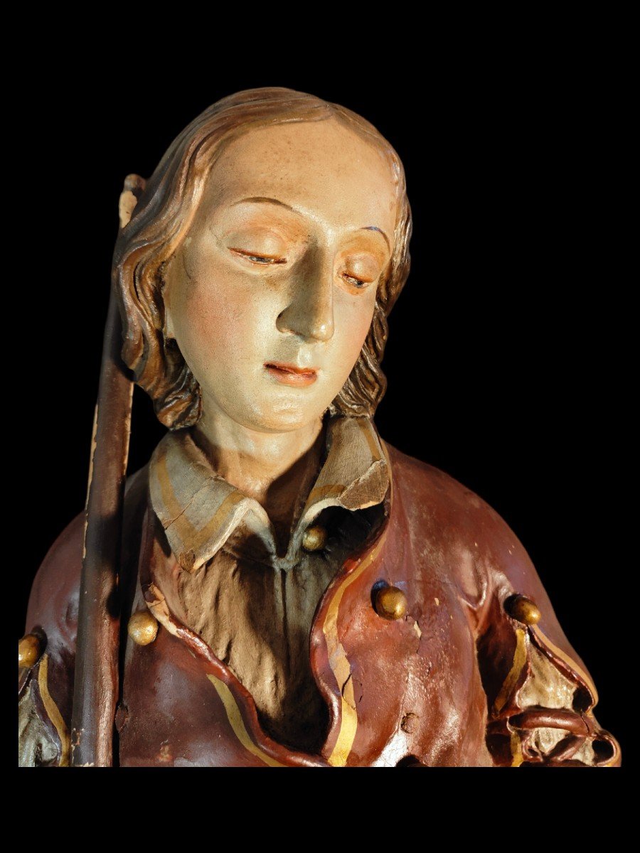 Large German Sculpture 18th Century-photo-2