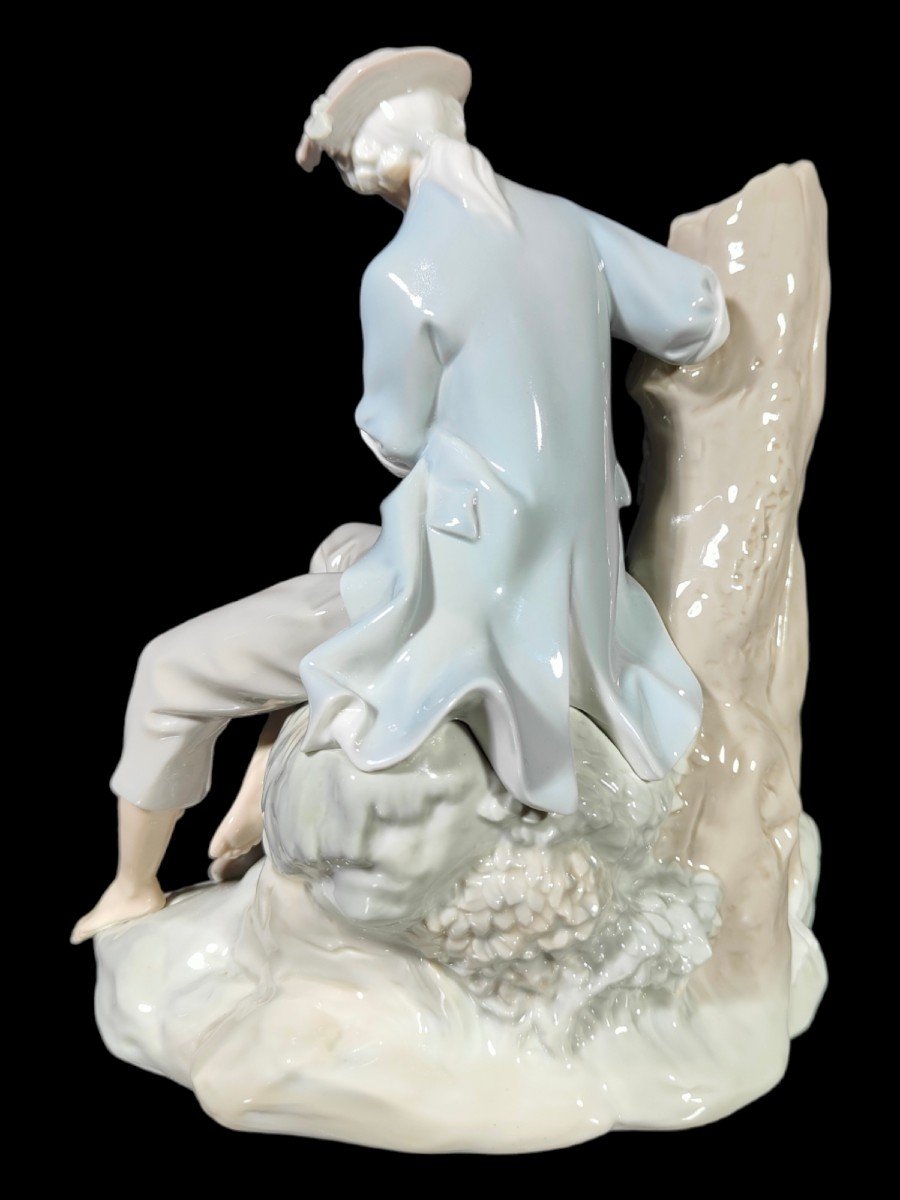 Romantic Lladro Porcelain Sculpture-photo-3