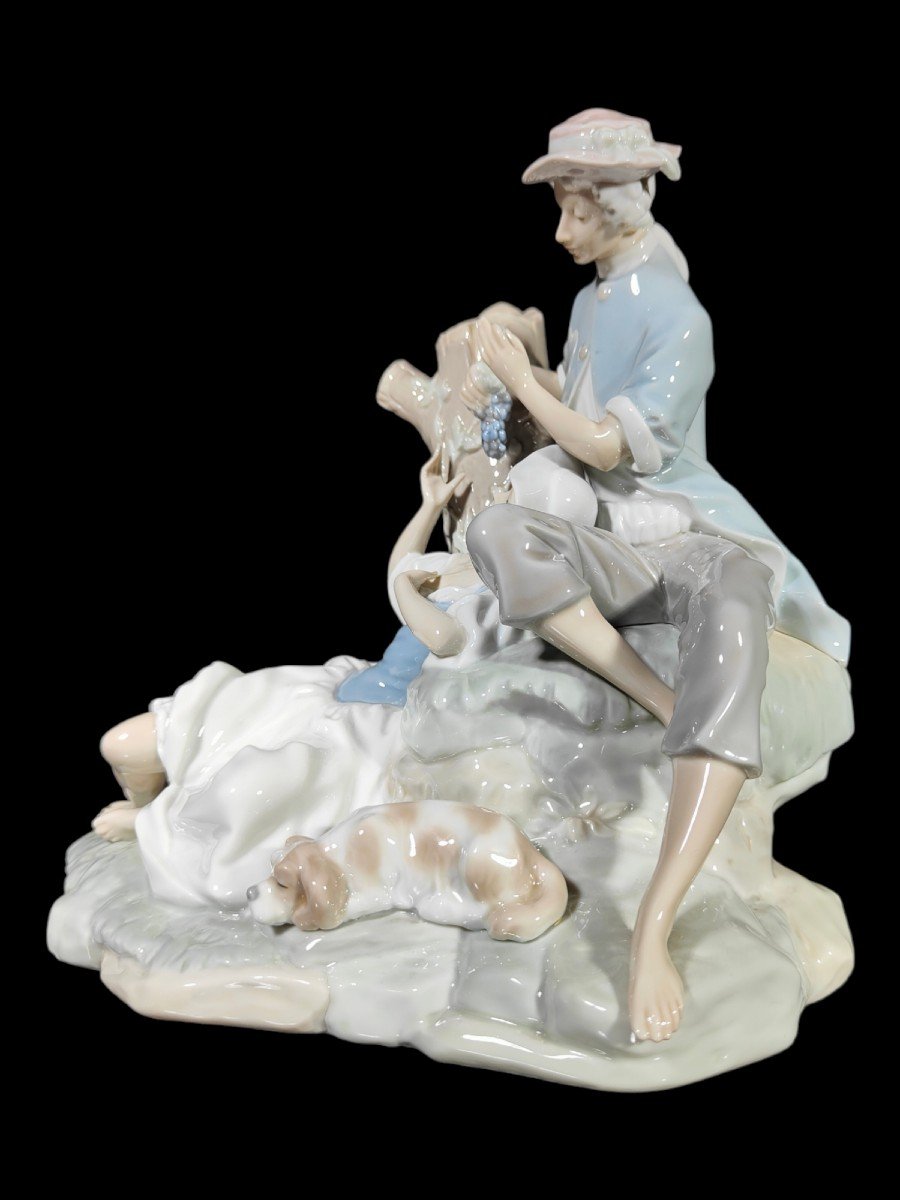 Romantic Lladro Porcelain Sculpture-photo-5