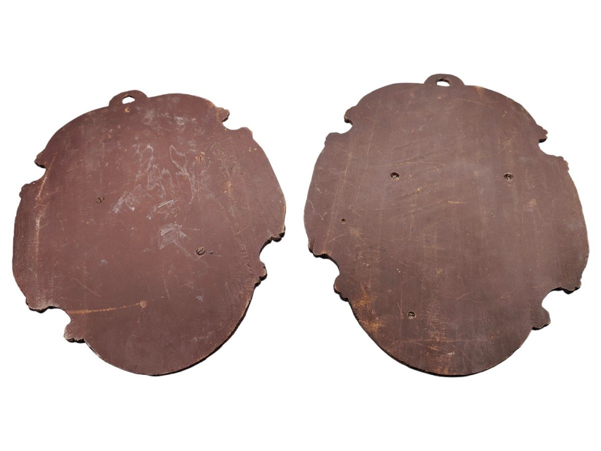 Trophée De Pêche Plaques En Bois 19ème Siècle-photo-7