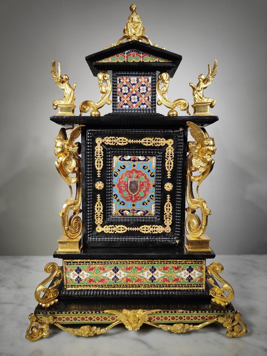 Impressive Tabernacle, Italian Altar XVII Century-photo-3