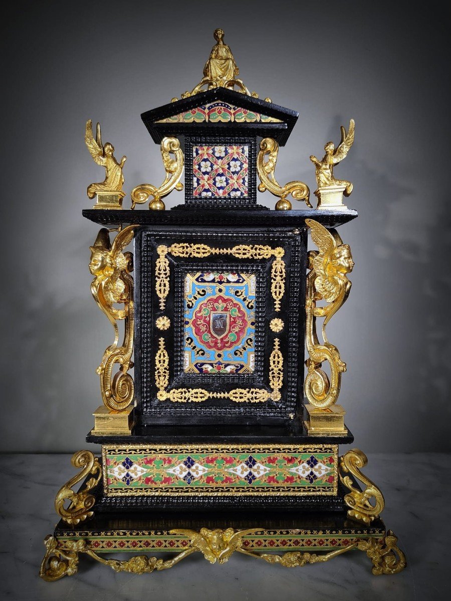 Impressive Tabernacle, Italian Altar XVII Century