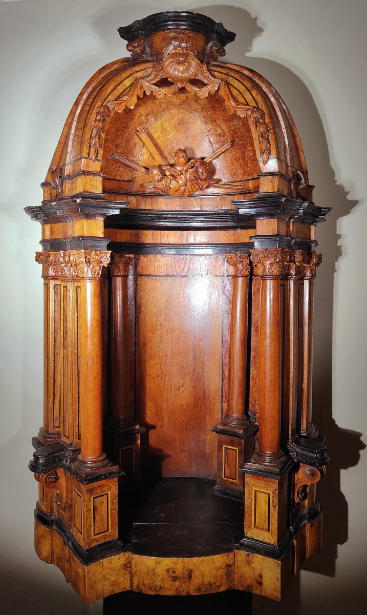 Important Tabernacle Allemand Piece De Musée 16ème-17ème Siècle-photo-2