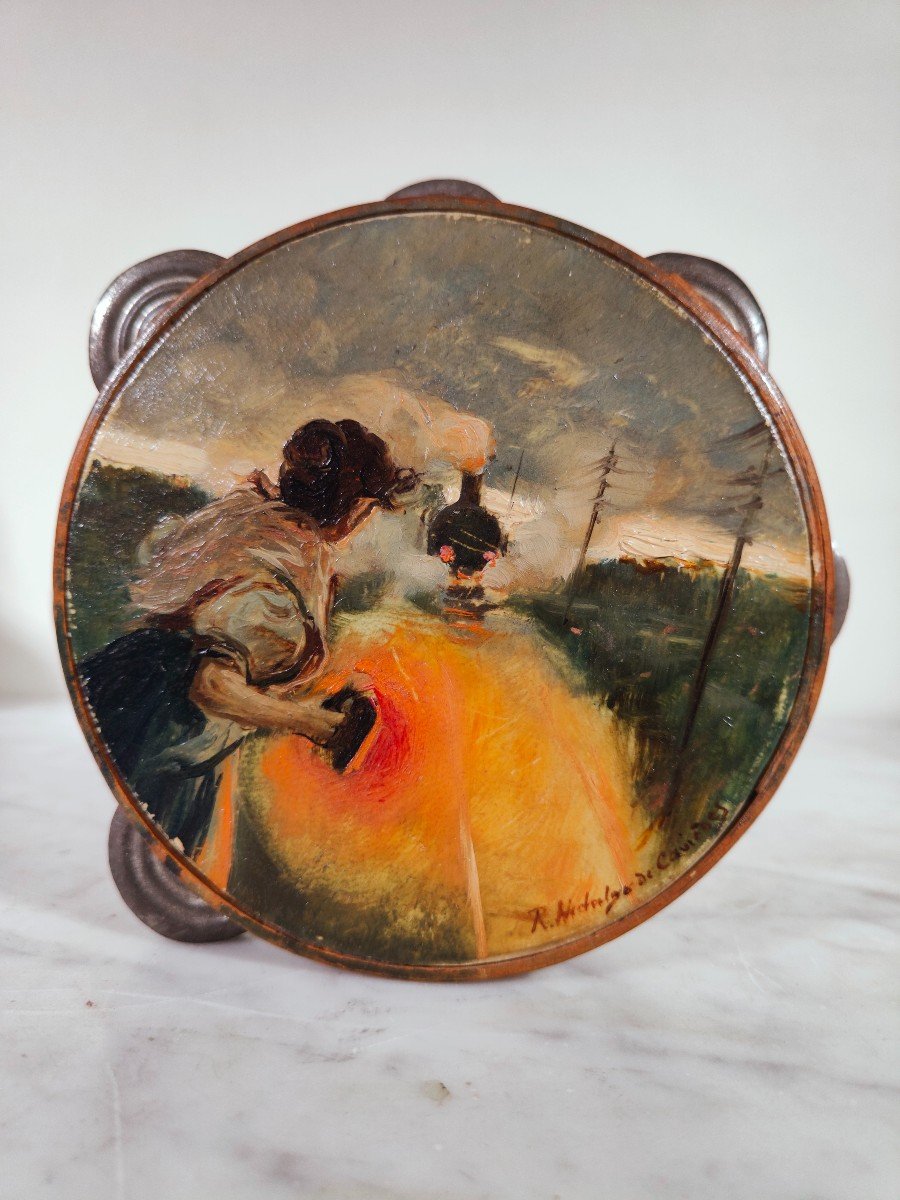 8 Tambourines XIX Century-photo-3