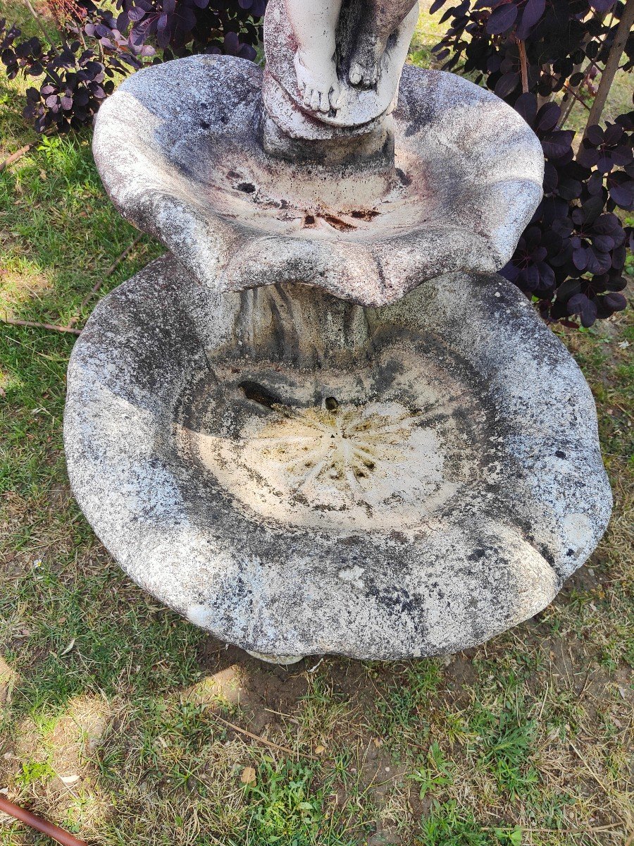 Fontaine De Jardin De La Moitie Du XX Siecle-photo-1