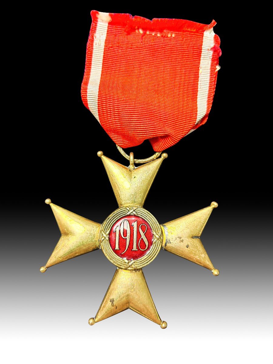 1918 Order Of Polonia Restituta; Commander's Cross-photo-3