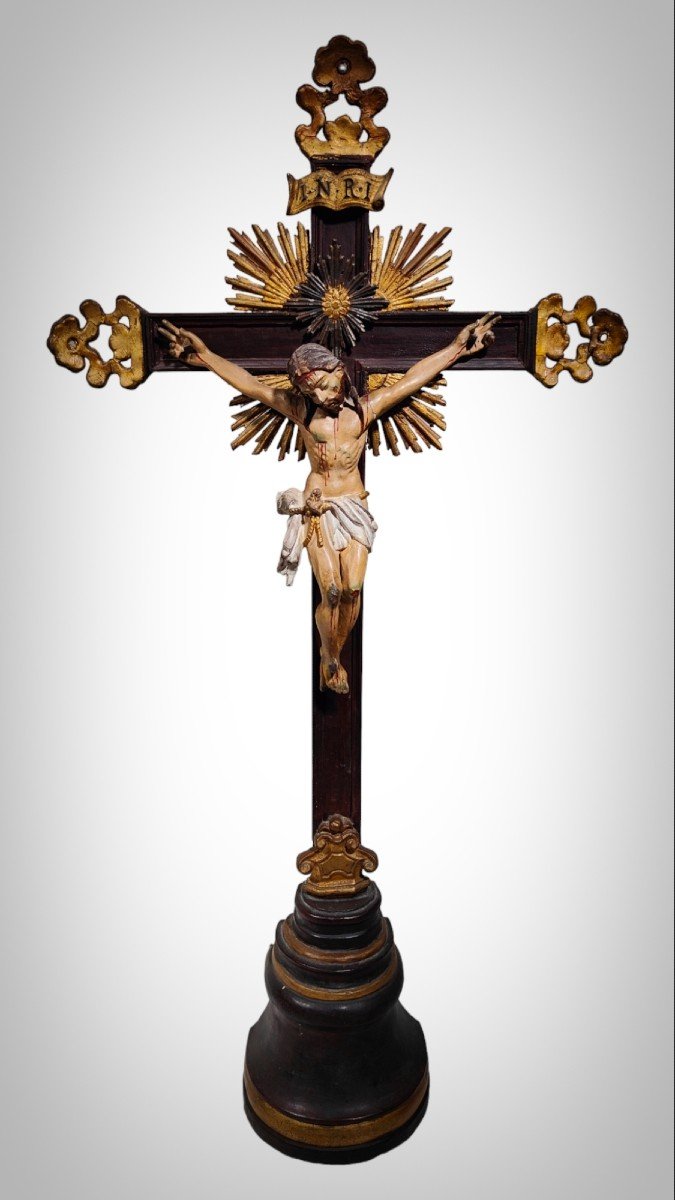Grande croix indo-portugaise de 100 cm