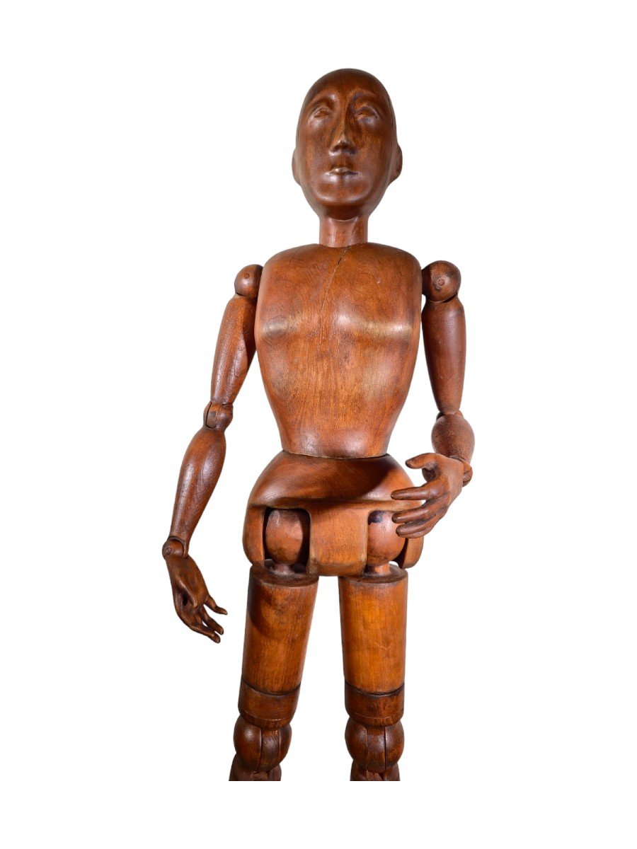 Mannequin d'Artiste Italien Du XIXe Siècle 102 CM-photo-2