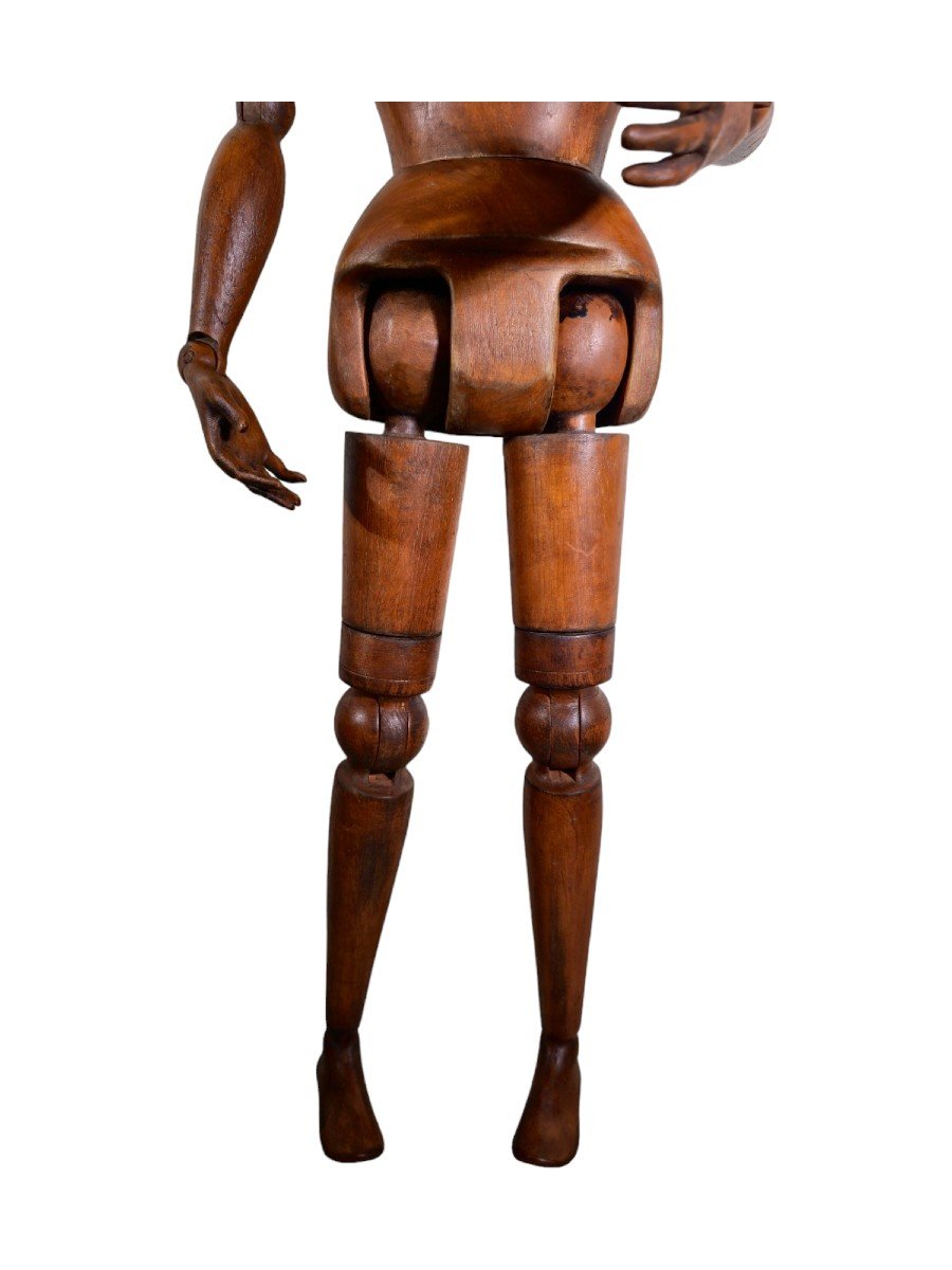 Mannequin d'Artiste Italien Du XIXe Siècle 102 CM-photo-2