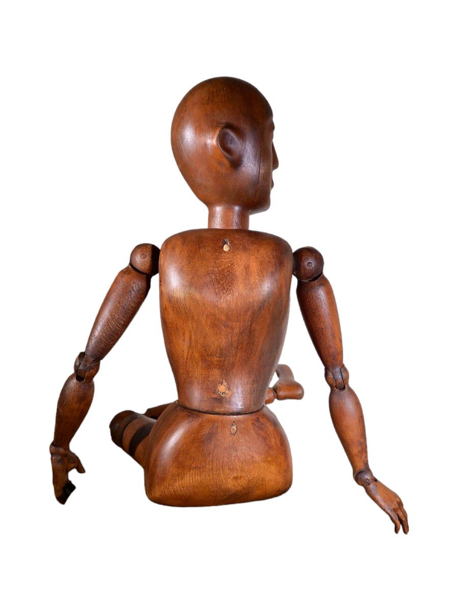 Mannequin d'Artiste Italien Du XIXe Siècle 102 CM-photo-5