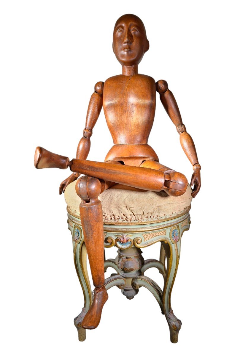 Mannequin d'Artiste Italien Du XIXe Siècle 102 CM
