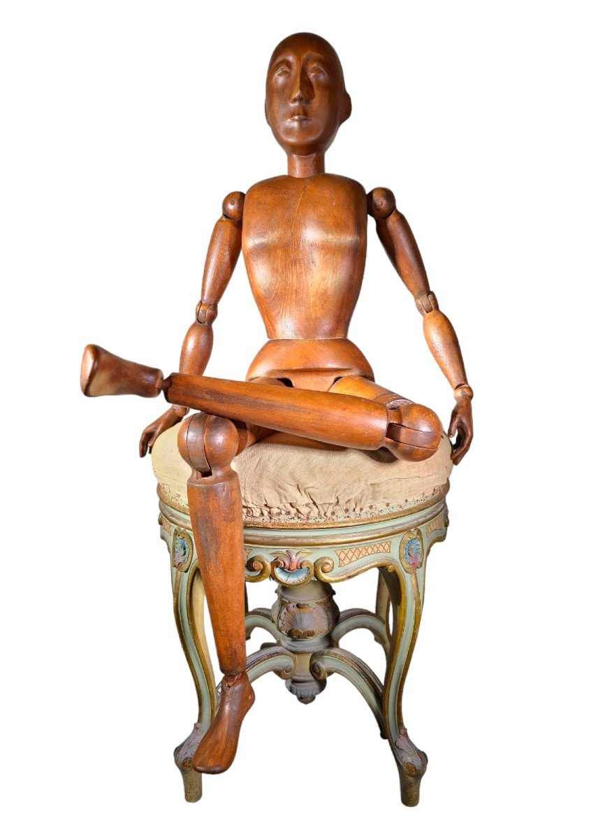 Italian Artist Mannequin From The 19th Century 102 Cm