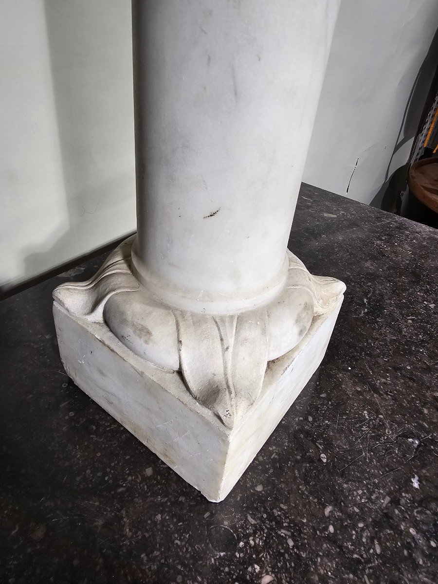  19th Century Marble Column-photo-3