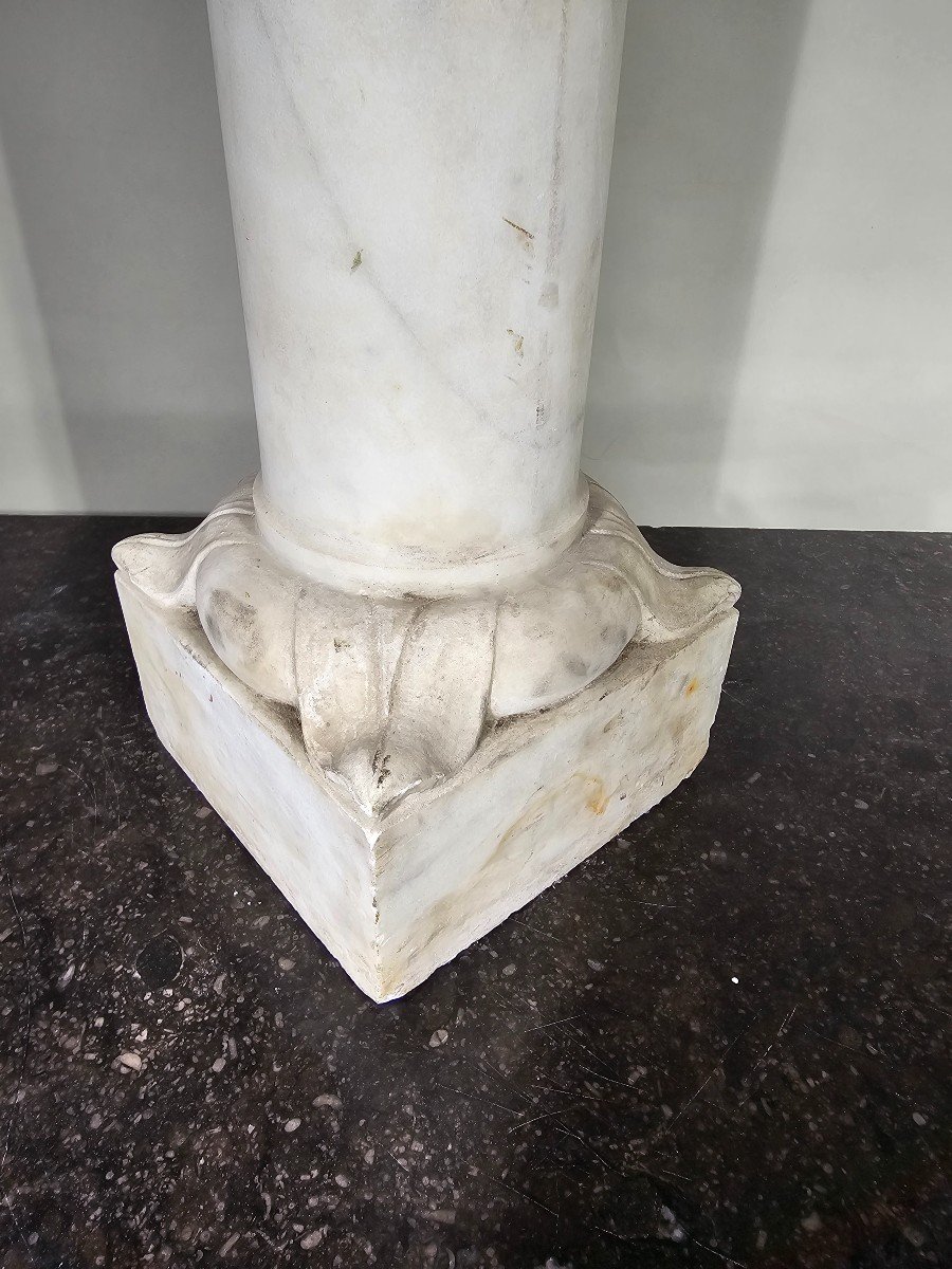  19th Century Marble Column-photo-4