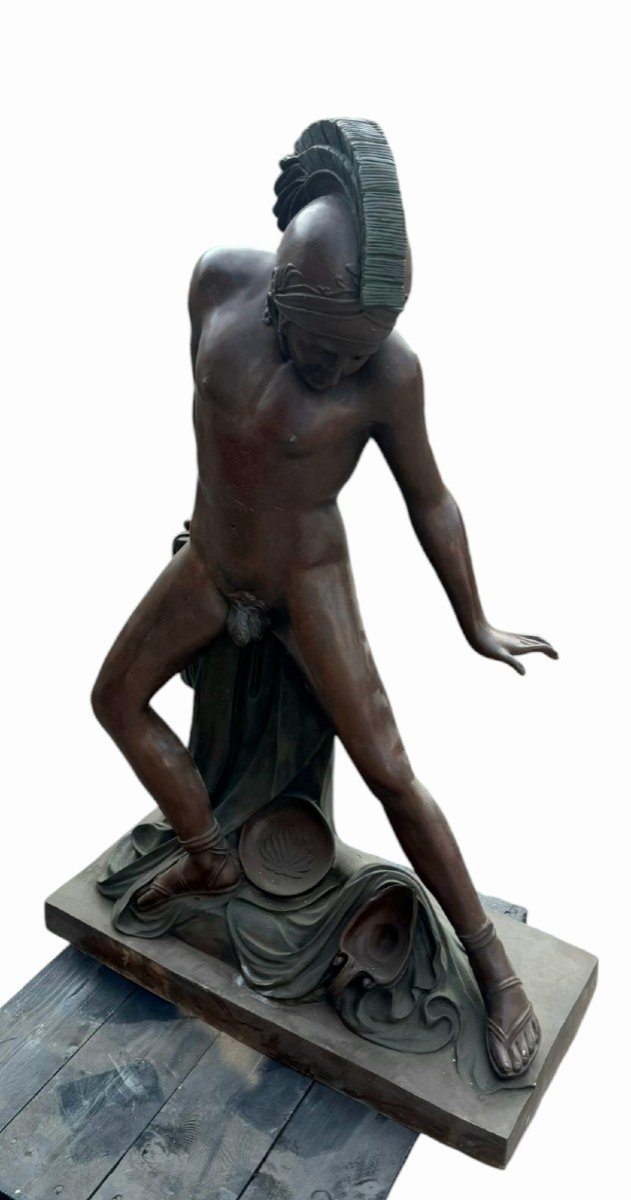 Monumental Roman Bronze Sculpture 120 Cm