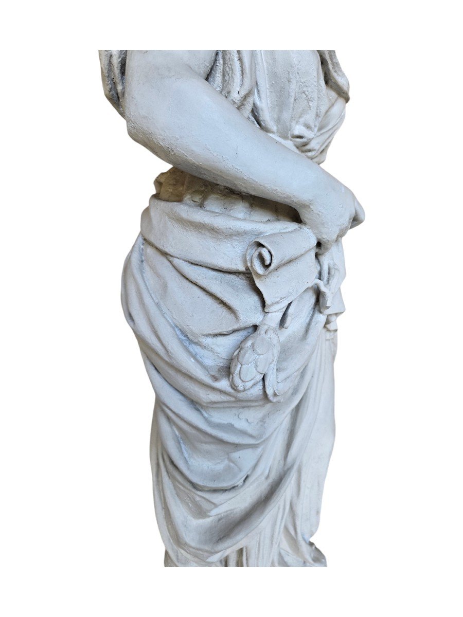 Large 19th Century Terracotta 122 Cm-photo-7