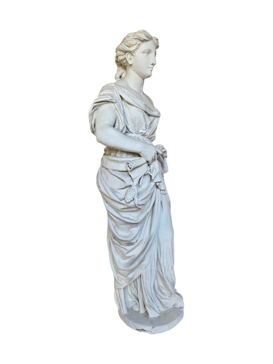 Large 19th Century Terracotta 122 Cm-photo-8
