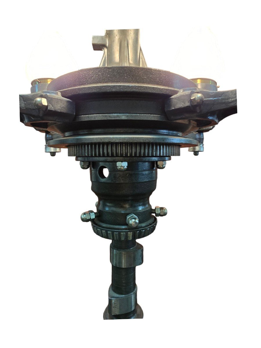 Large Steampunk Candelabra Signed By The Artist-photo-4