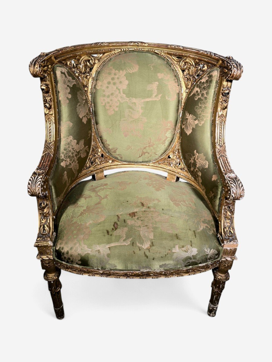19th Century French Armchair-photo-4