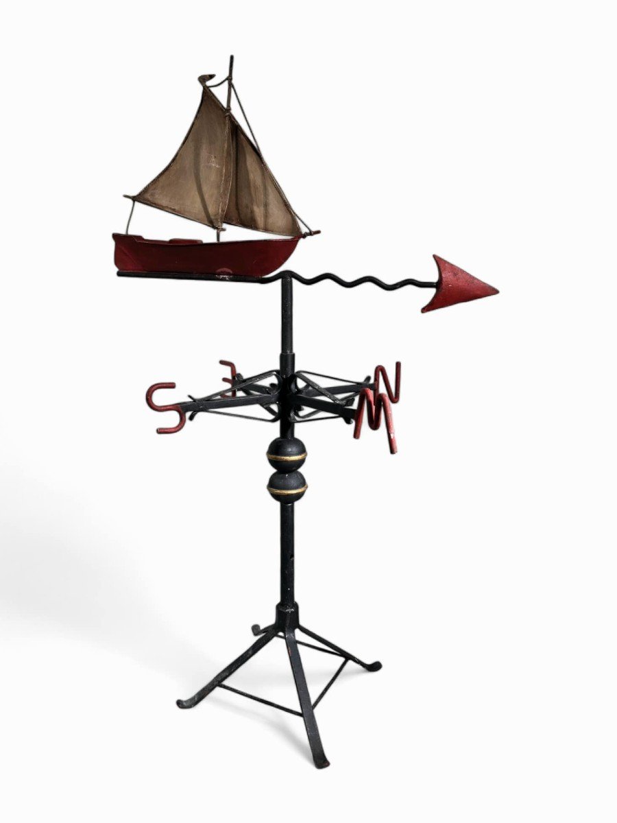 1950s Spanish Metal Weather Vane -photo-1