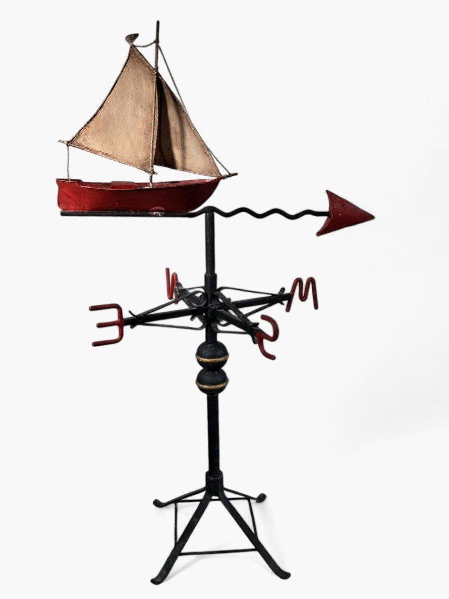 1950s Spanish Metal Weather Vane -photo-5