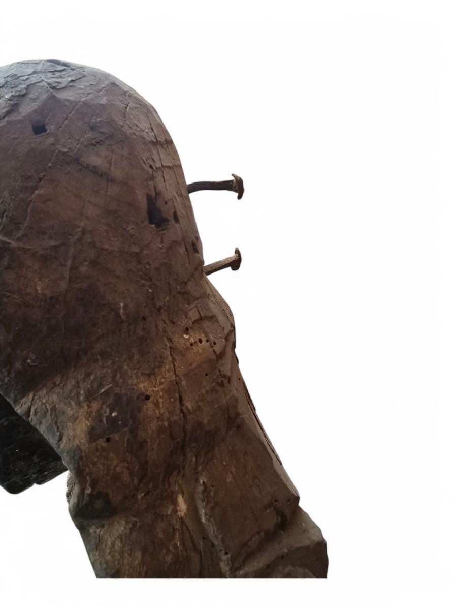 Large Christ On The Cross – 15th Century 180 Cm-photo-5