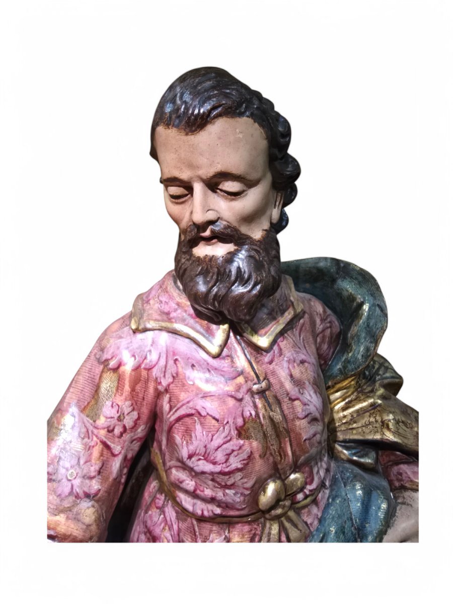 Apostle – Murcian School, Spain, 18th Century-photo-4
