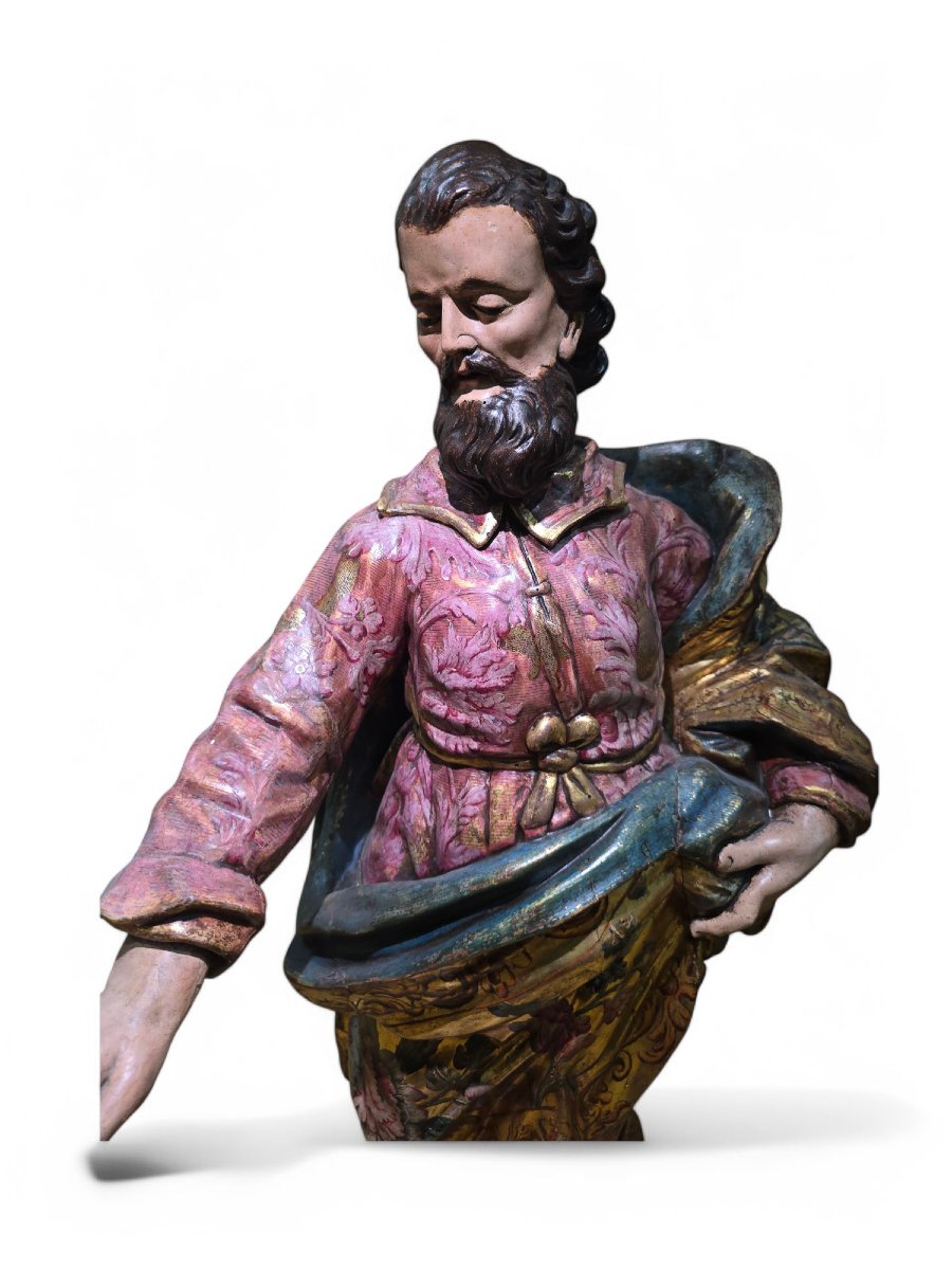 Apostle – Murcian School, Spain, 18th Century-photo-6