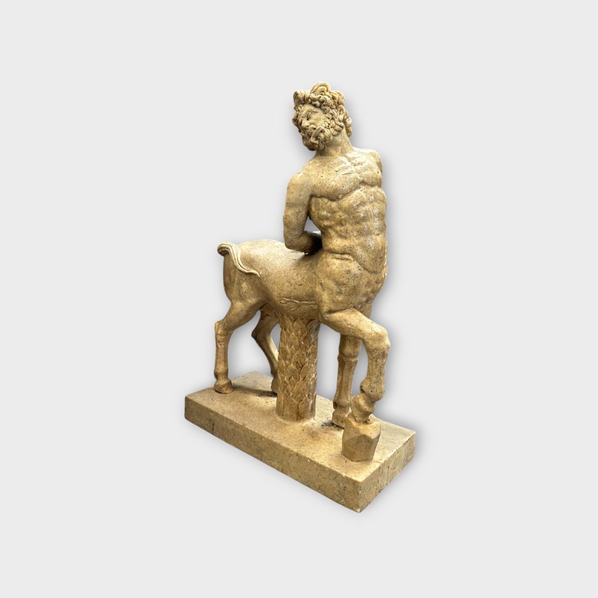 Pair Of Marble Centaurs – Early 1900s-photo-2