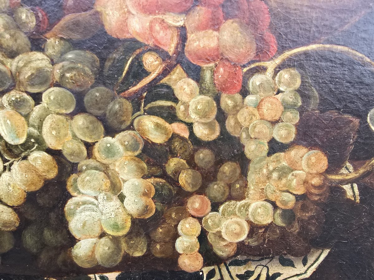 école Hollandaise Du XVIIe Siècle Huile Sur Toile-photo-2