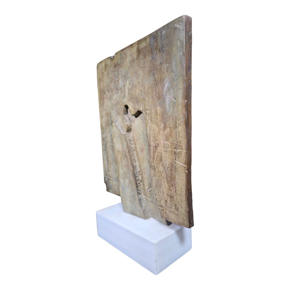 Sculpture By Agustín Ibarrola Goicoechea (basauri, Biscay, 1930)-photo-7