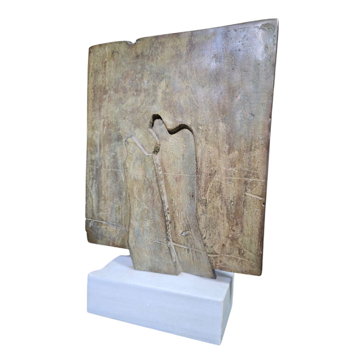 Sculpture By Agustín Ibarrola Goicoechea (basauri, Biscay, 1930)-photo-8