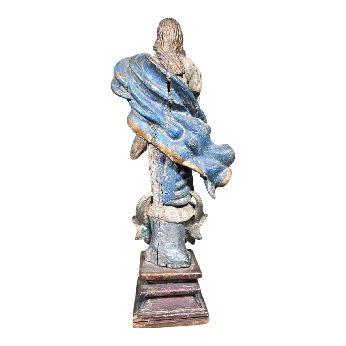 Sculpture Of The Immaculate Virgin – 18th Century-photo-2