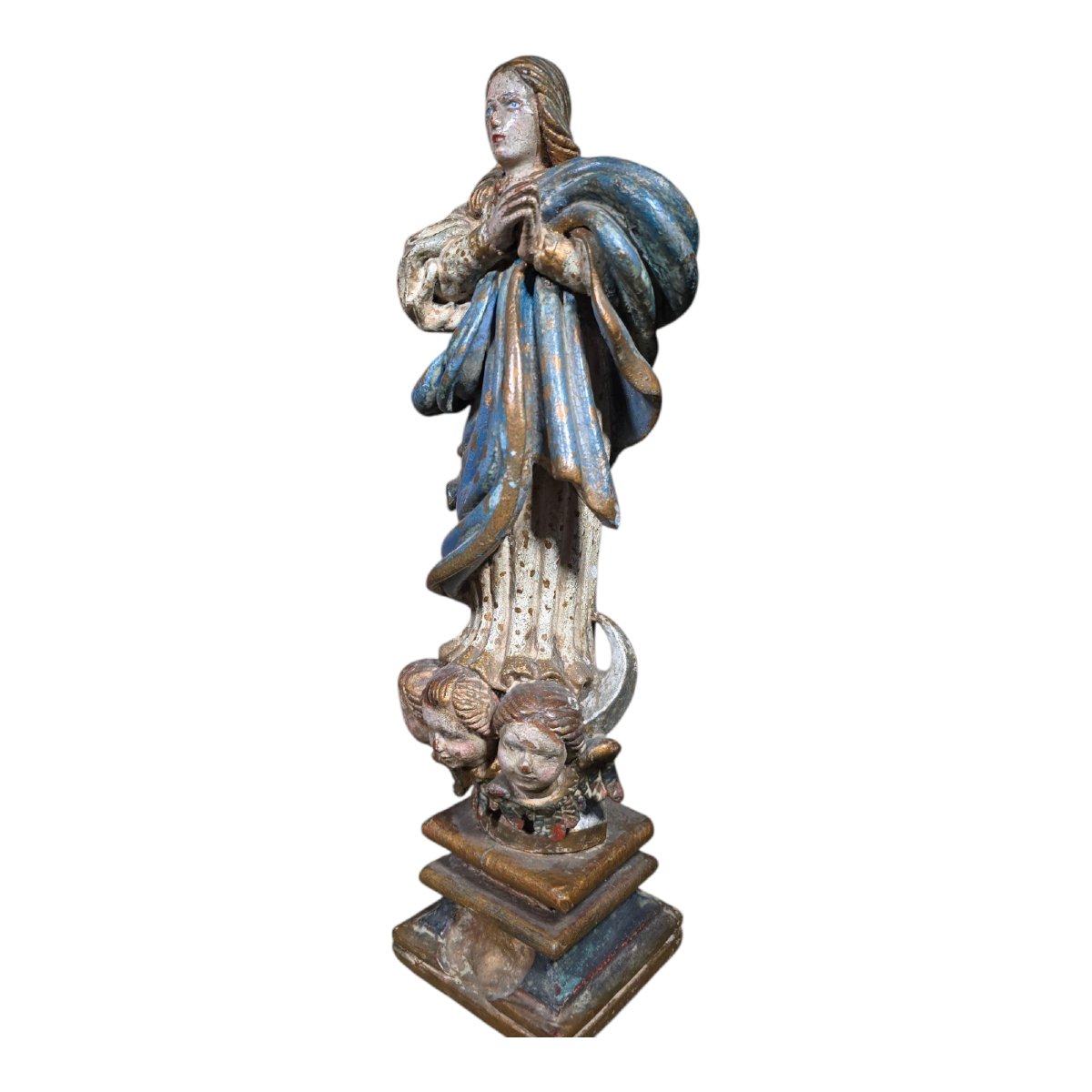 Sculpture Of The Immaculate Virgin – 18th Century-photo-6