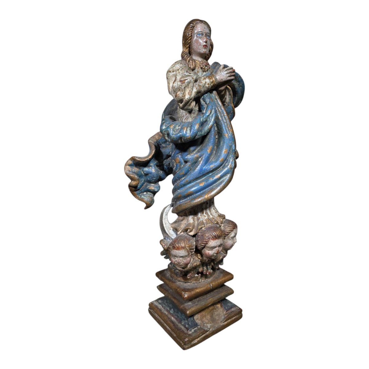 Sculpture Of The Immaculate Virgin – 18th Century-photo-7