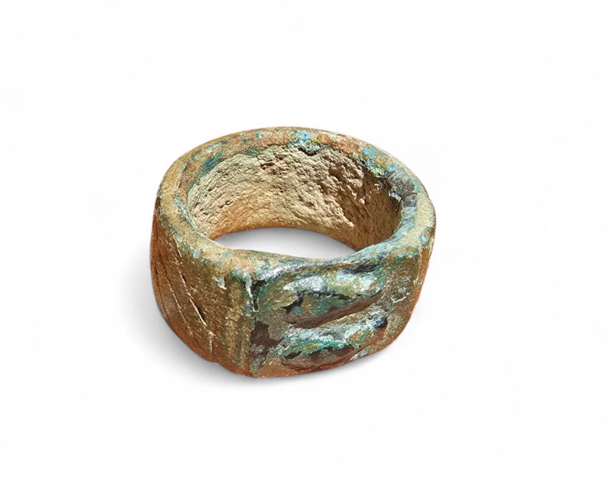 Bague Romaine En Bronze – Ier Siècle Après J.-c.-photo-1