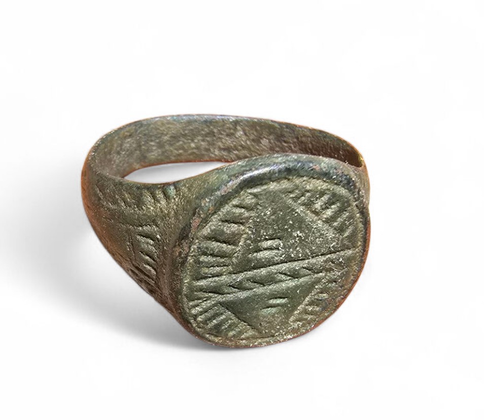 Roman Bronze Ring – 1st Century Ad