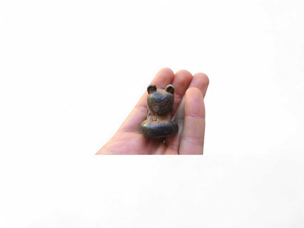 Figurine En Bronze Pour Peser l'Opium – XIXe Siècle-photo-3