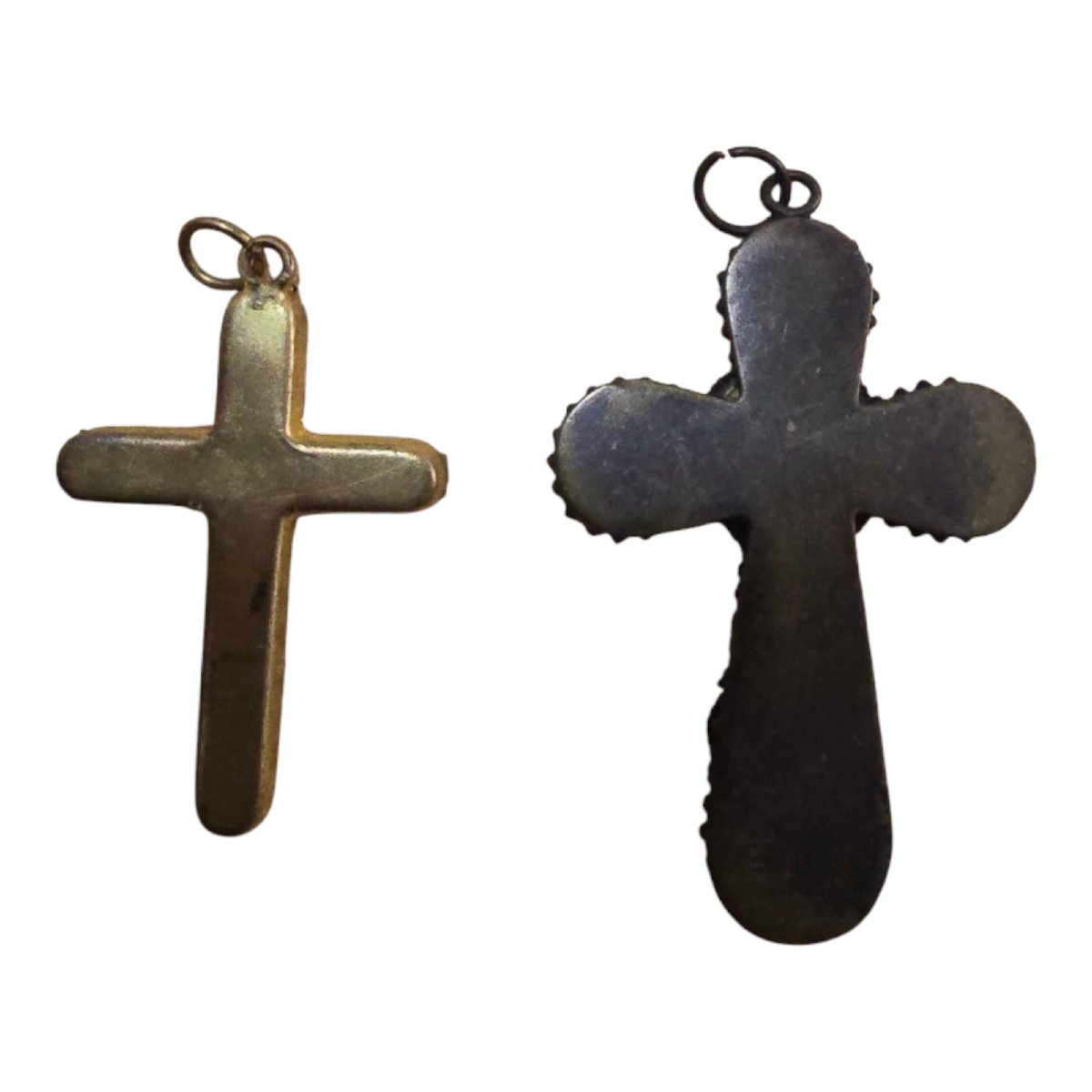 2 Crosses With Micromosaic – Rome, 19th Century-photo-2