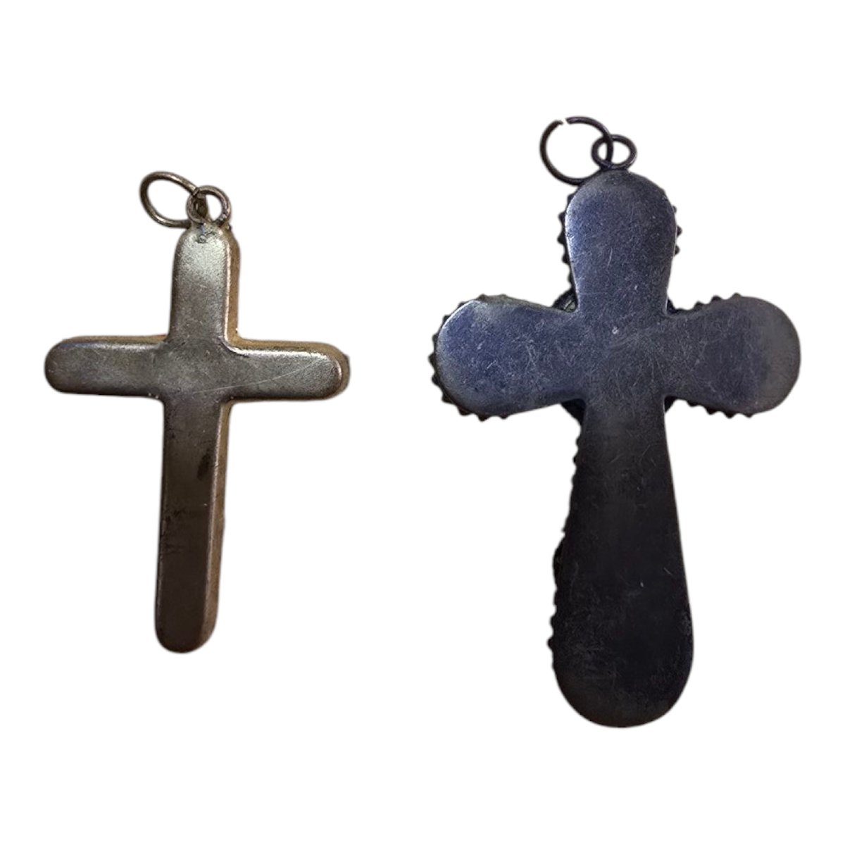 2 Crosses With Micromosaic – Rome, 19th Century-photo-3