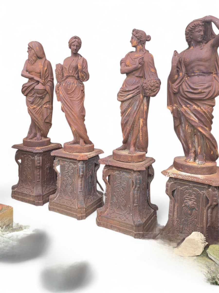 Large 4 Seasons Garden Sculptures - 230 Cm