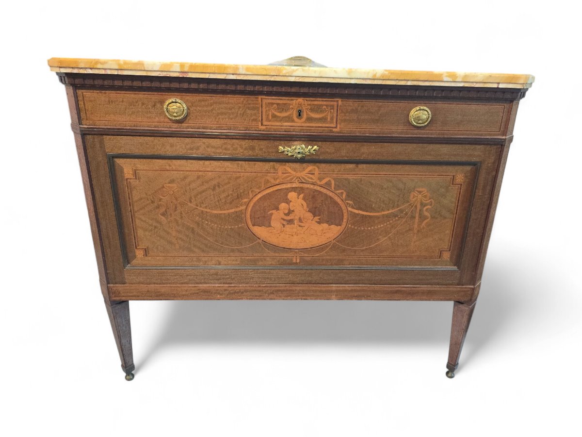 Antique European Chest Of Drawers – 19th Century-photo-1
