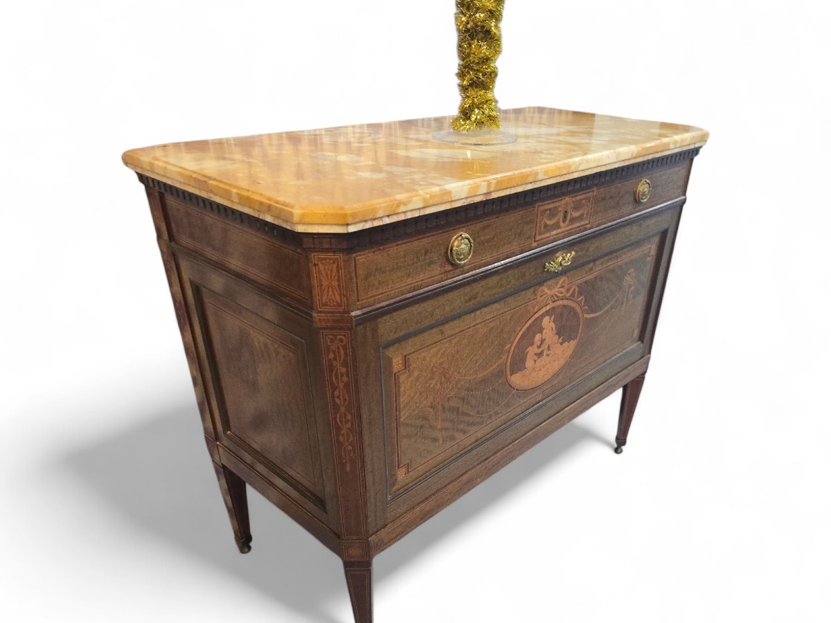 Antique European Chest Of Drawers – 19th Century-photo-3