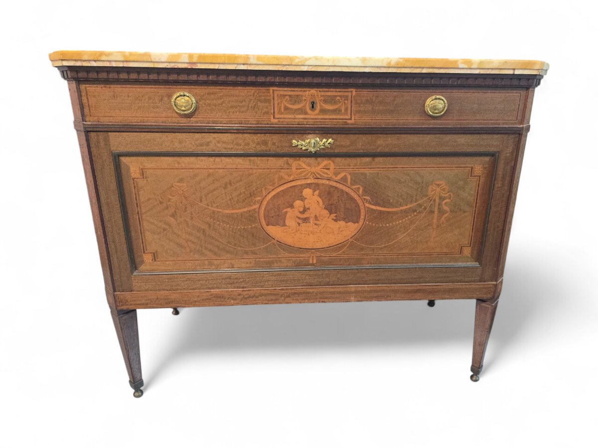 Antique European Chest Of Drawers – 19th Century-photo-4