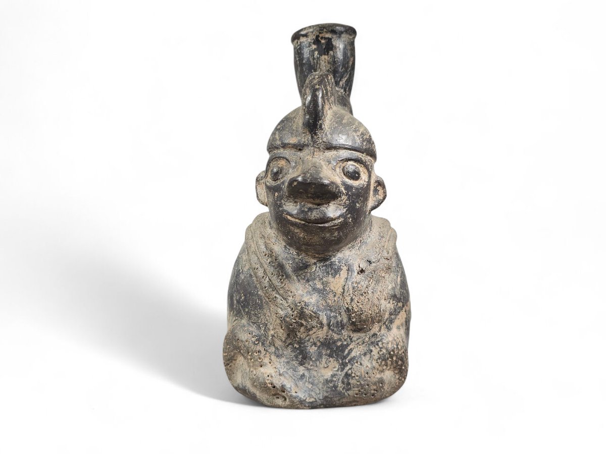 Pre-columbian Chavín Vessel, 900 Bc – 300 Bc-photo-3