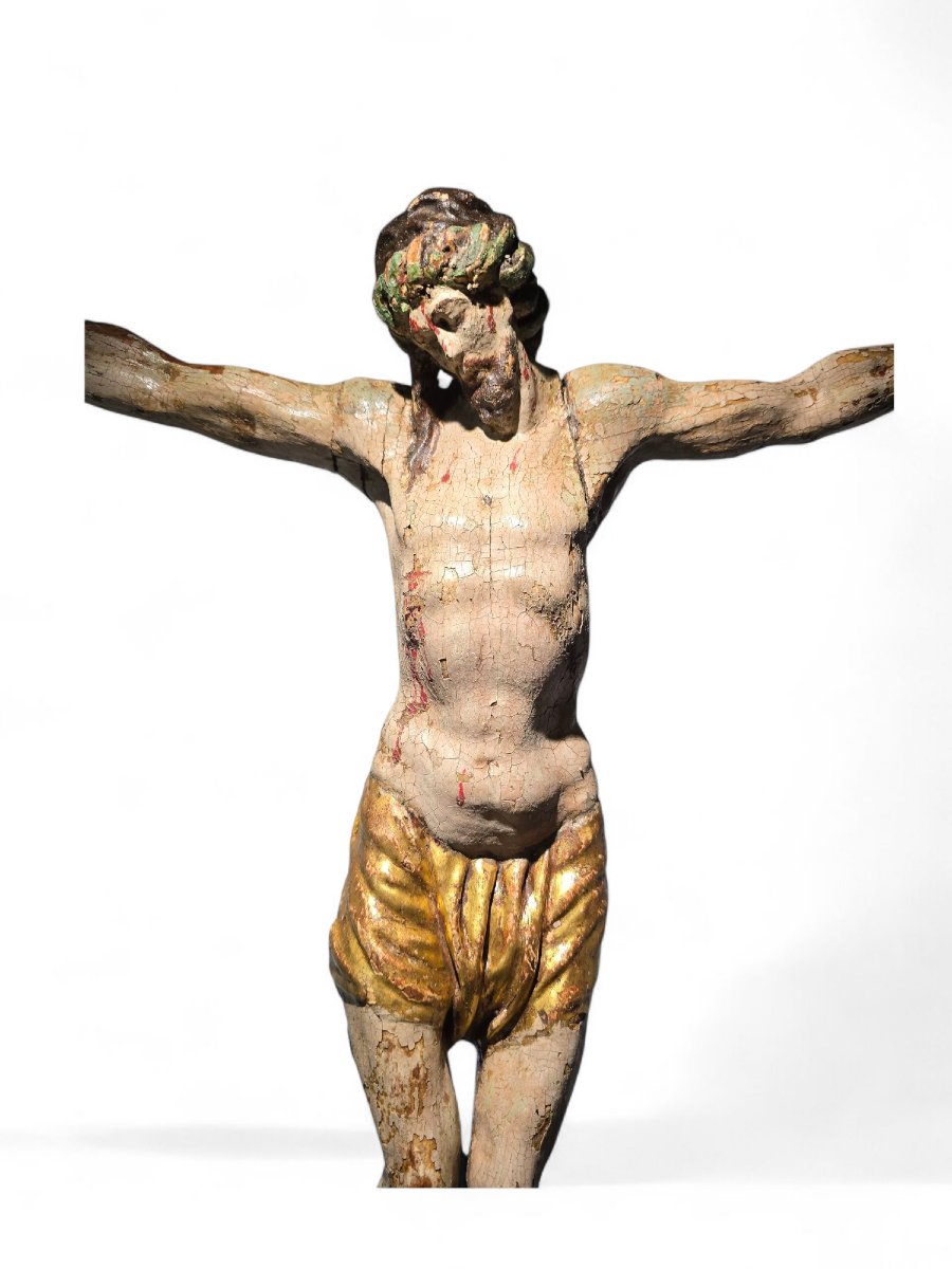 Christ En Croix – Fin Du XVe Siècle, La Rioja (espagne)-photo-2