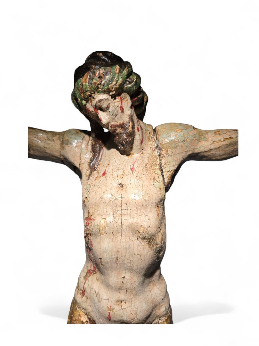 Christ En Croix – Fin Du XVe Siècle, La Rioja (espagne)-photo-3