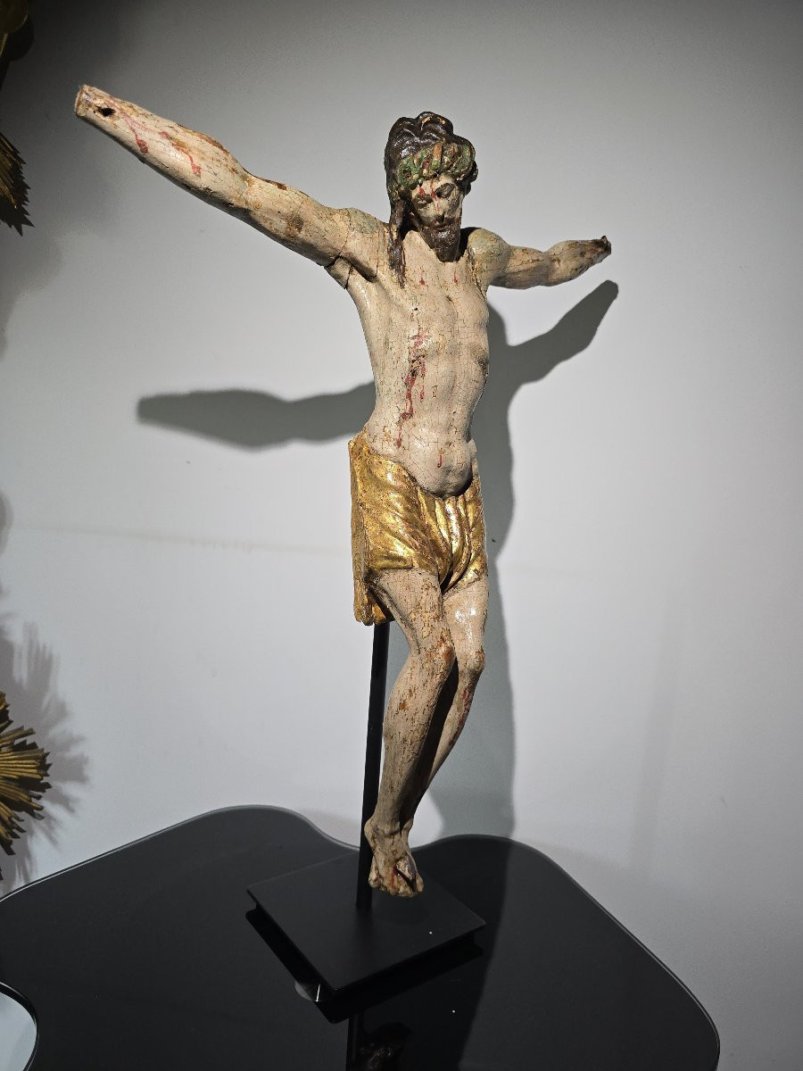 Christ En Croix – Fin Du XVe Siècle, La Rioja (espagne)-photo-3