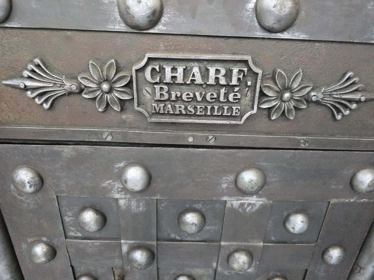 COFFRE-FORT CARF FRANÇAIS BREVETÉ – MARSEILLE – XIXÈME SIÈCLE-photo-3