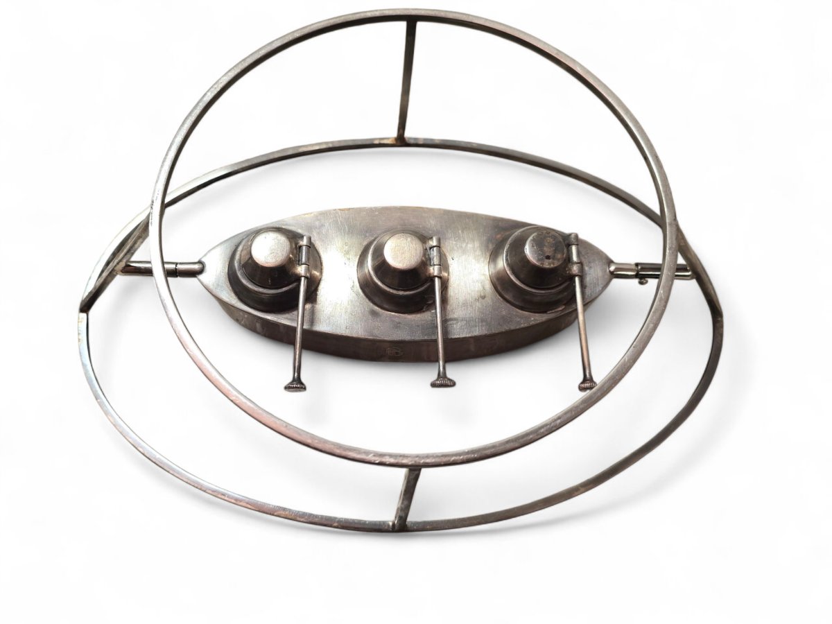 Pair Of Silver-plated Plate Warmers – Late 19th Century-photo-3